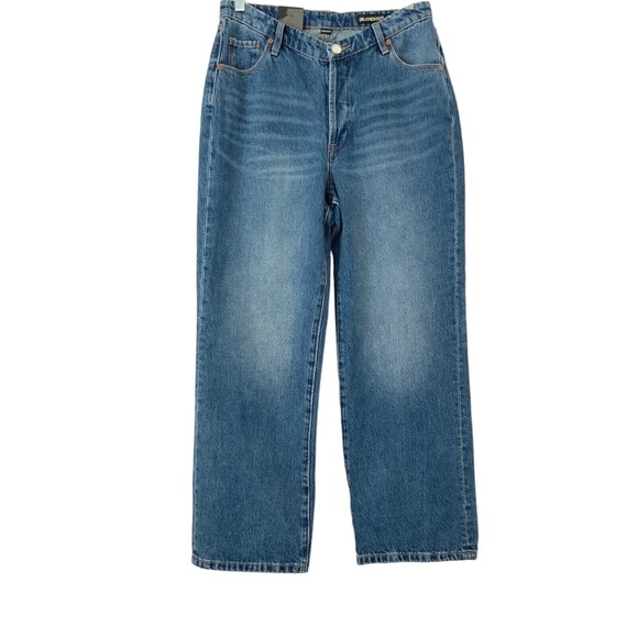 Blank NYC Jeans Size 29 Blue The V Front Baxter Fit Ribcage Straight Leg - Picture 1 of 10
